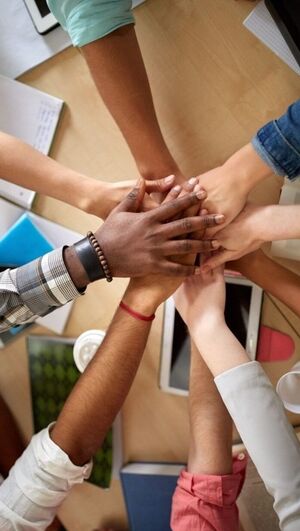 Netzwerktreffen Bild Hände